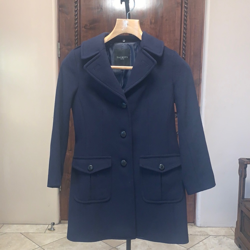 Talbots wool coat